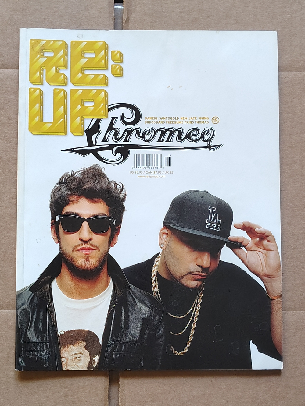 RE:UP Magazine Issue 13 2007 Hip Hop Chromeo Danzig Santogold Budos Band